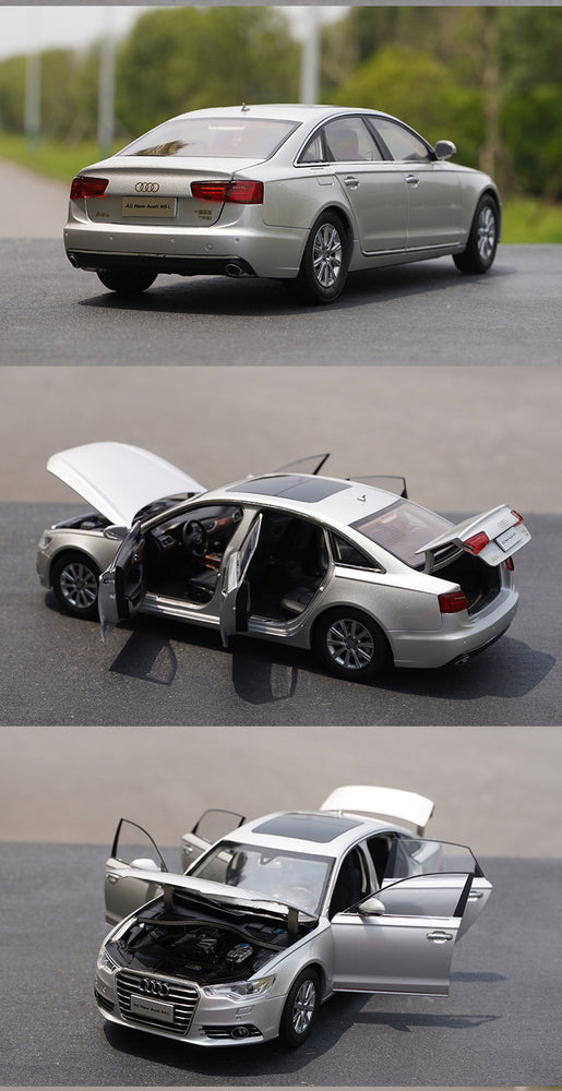 Collectable top quality 1:18 Audi A6L 2012 diecast scale car model for gift Collectable top quality 1:18 Audi A6L 2012 diecast scale car model for gift