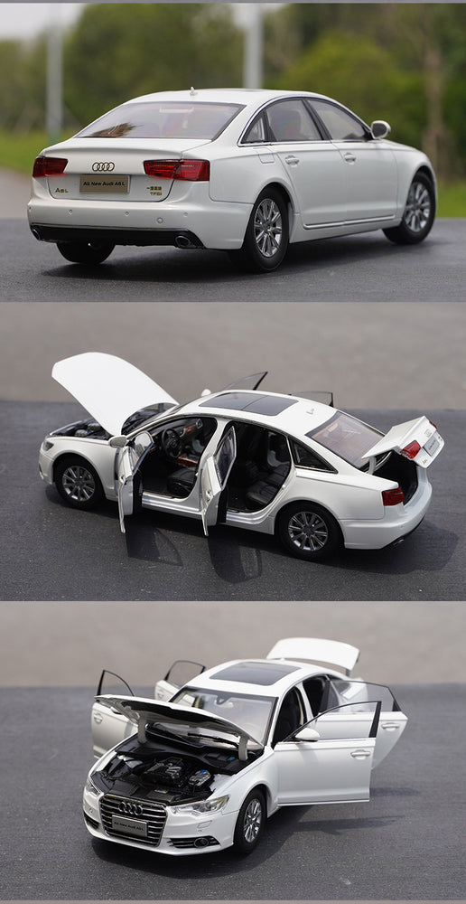 Collectable top quality 1:18 Audi A6L 2012 diecast scale car model for gift Collectable top quality 1:18 Audi A6L 2012 diecast scale car model for gift