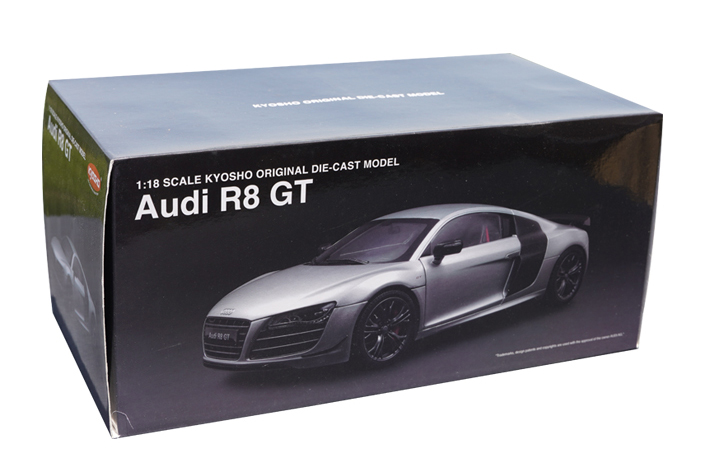 1:18 KYOSHO Audi R8GT diecast car model alloy collectiable car model 1:18 KYOSHO Audi R8GT diecast car model alloy collectiable car model