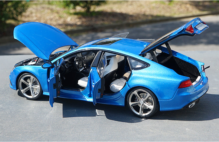 High quality classic authentic Kengfai 1:18 2016 Audi RS7 Sportback diecast alloy car model for gift,collection High quality classic authentic Kengfai 1:18 2016 Audi RS7 Sportback diecast alloy car model for gift,collection