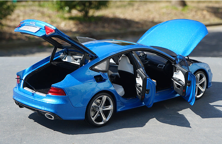 High quality classic authentic Kengfai 1:18 2016 Audi RS7 Sportback diecast alloy car model for gift,collection High quality classic authentic Kengfai 1:18 2016 Audi RS7 Sportback diecast alloy car model for gift,collection