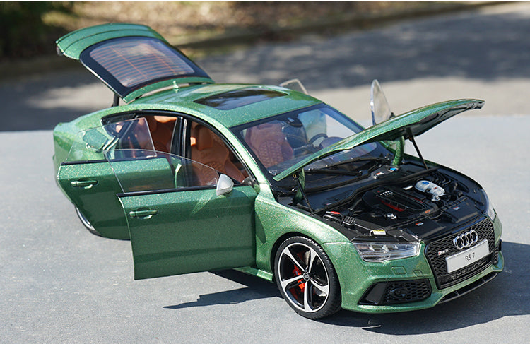 High quality classic authentic Kengfai 1:18 2016 Audi RS7 Sportback diecast alloy car model for gift,collection High quality classic authentic Kengfai 1:18 2016 Audi RS7 Sportback diecast alloy car model for gift,collection