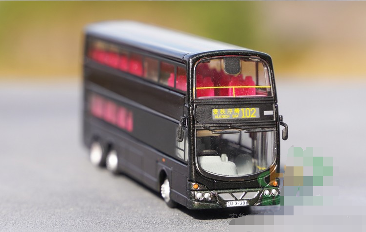 Classic 1:120 Hong Kong double-decker Denis B9 diecast alloy bus model for gift, toy Classic 1:120 Hong Kong double-decker Denis B9 diecast alloy bus model for gift, toy