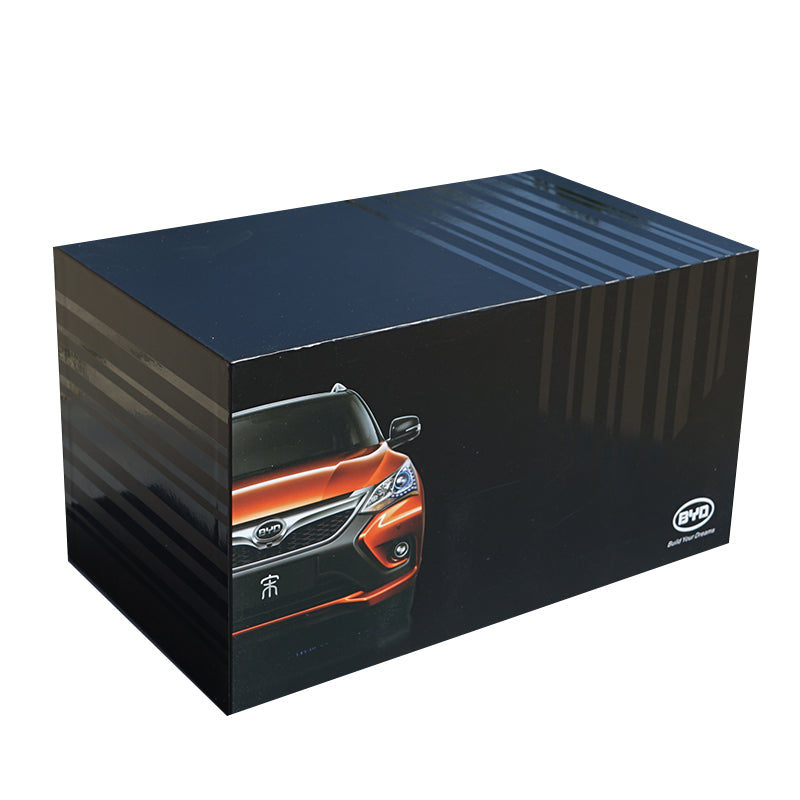 Diecast 1:18 BYD Song scale miniature model with Slanting Plastic Base Diecast 1:18 BYD Song scale miniature model with Slanting Plastic Base