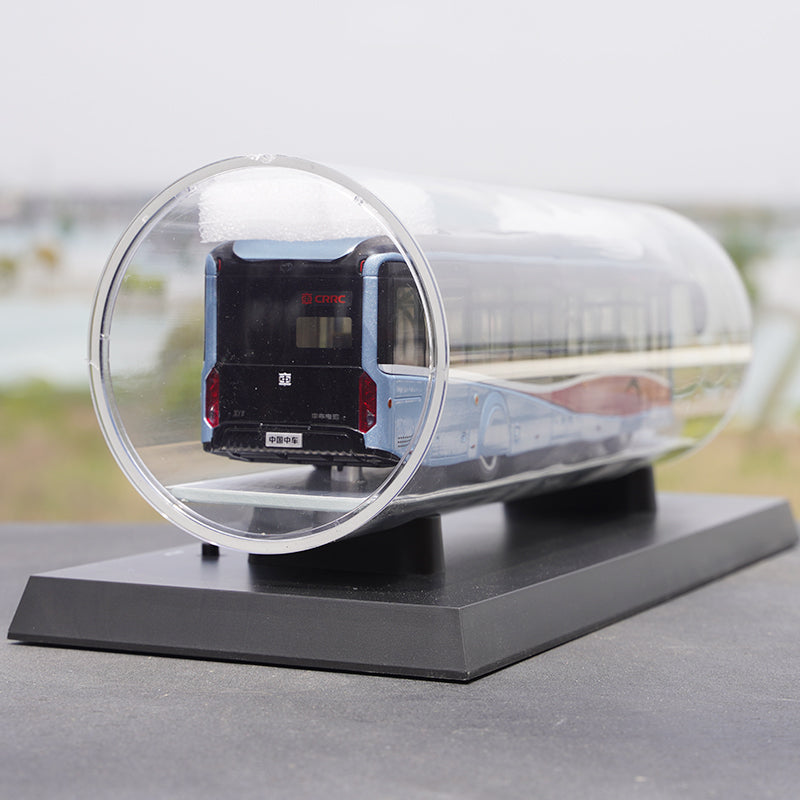 Original factory 1:43 China CRRC X12 Pure electric diecast bus model with classic package for birthday gift Original factory 1:43 China CRRC X12 Pure electric diecast bus model with classic package for birthday gift