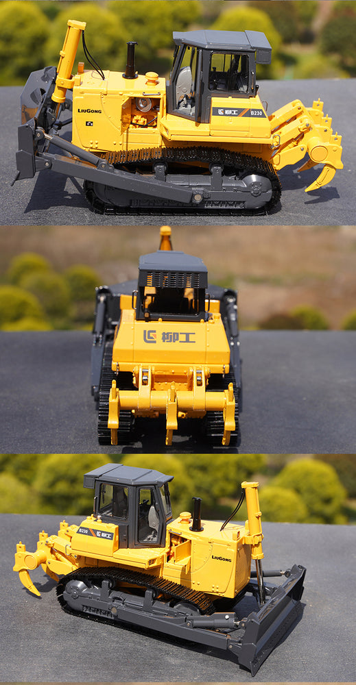 Original factory 1:35 Liugong GLGB230 Limited edition diecast Bulldozer model Alloy loading construction vehicle models for collection Original factory 1:35 Liugong GLGB230 Limited edition diecast Bulldozer model Alloy loading construction vehicle models for collection