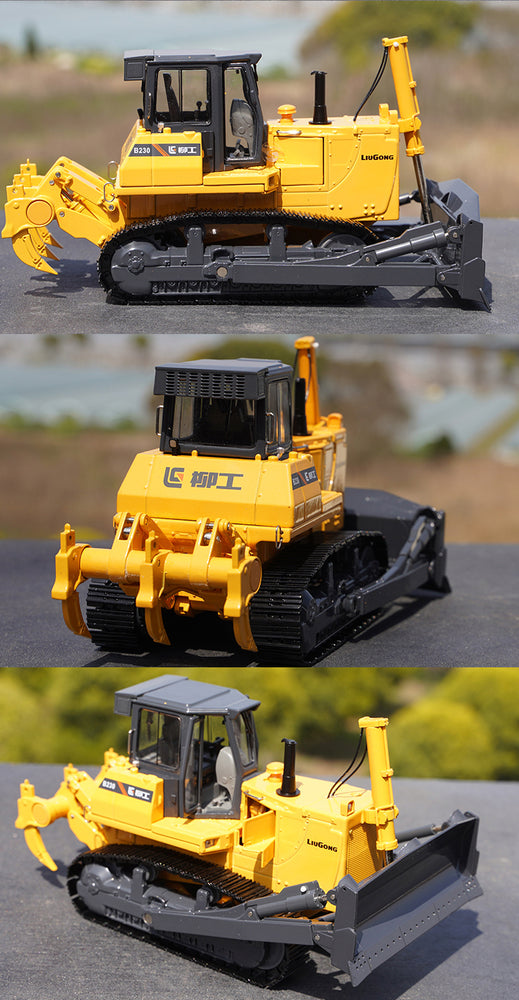 Original factory 1:35 Liugong GLGB230 Limited edition diecast Bulldozer model Alloy loading construction vehicle models for collection Original factory 1:35 Liugong GLGB230 Limited edition diecast Bulldozer model Alloy loading construction vehicle models for collection