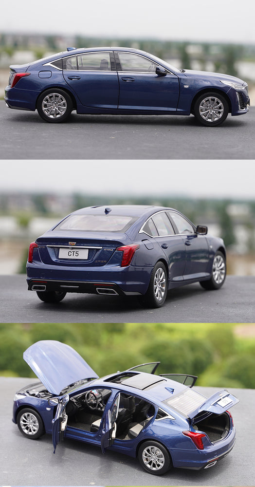 Original factory 1:18 SAIC-GM Cadillac CT5 2021 brand new Diecast promotional car model for gift Original factory 1:18 SAIC-GM Cadillac CT5 2021 brand new Diecast promotional car model for gift
