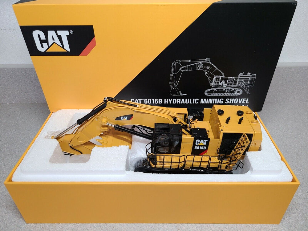 Unbox Caterpillar Cat 6015B Mining Excavator - CCM 1:48 Scale Diecast Model CCM 1:48 Caterpilar Brand new 6015B Excavator alloy model Rare CCM caterpillar excavator models Unbox Caterpillar Cat 6015B Mining Excavator - CCM 1:48 Scale Diecast Model CCM 1:48 Caterpilar Brand new 6015B Excavator alloy model Rare CCM caterpillar excavator models