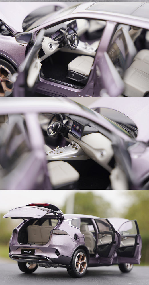 Original factory 1:18 Denza X Diecast BYD new energy electric alloy car model for toy, gift Original factory 1:18 Denza X Diecast BYD new energy electric alloy car model for toy, gift
