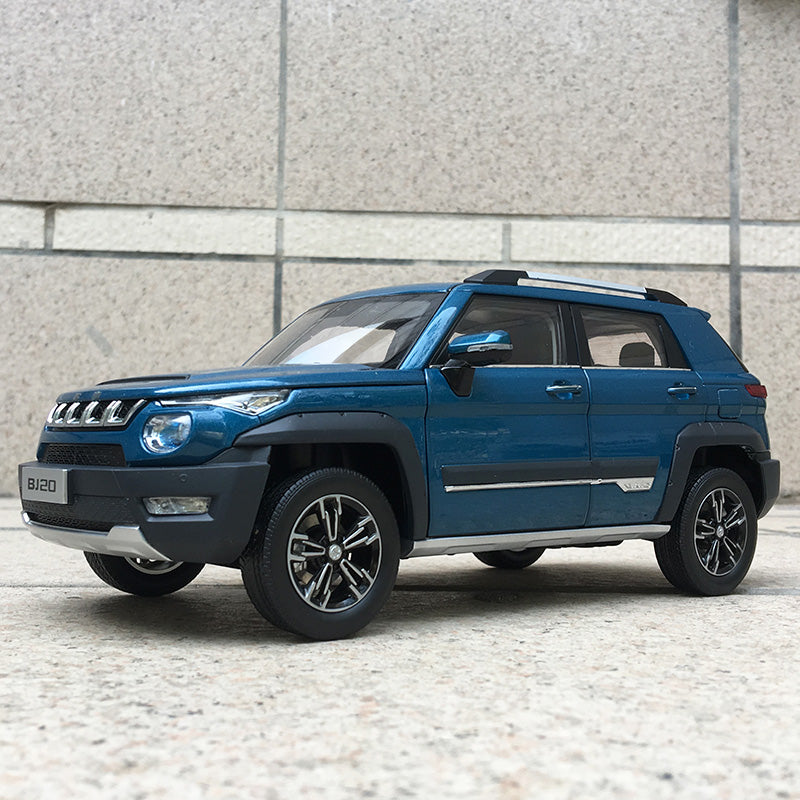 Diecast 1:18 Car Model Beijing Jeep BJ20 1:18 (Green, White, Blue) Diecast 1:18 Car Model Beijing Jeep BJ20 1:18 (Green, White, Blue)