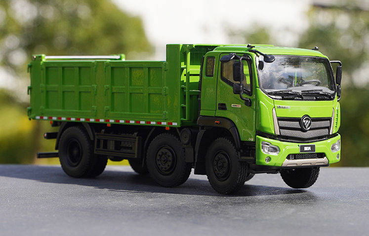 Original factory 1:32 Foton Ruiwo Rowor ES7 Diecast dump truck alloy truck muck simulation car model for gift, toy Original factory 1:32 Foton Ruiwo Rowor ES7 Diecast dump truck alloy truck muck simulation car model for gift, toy