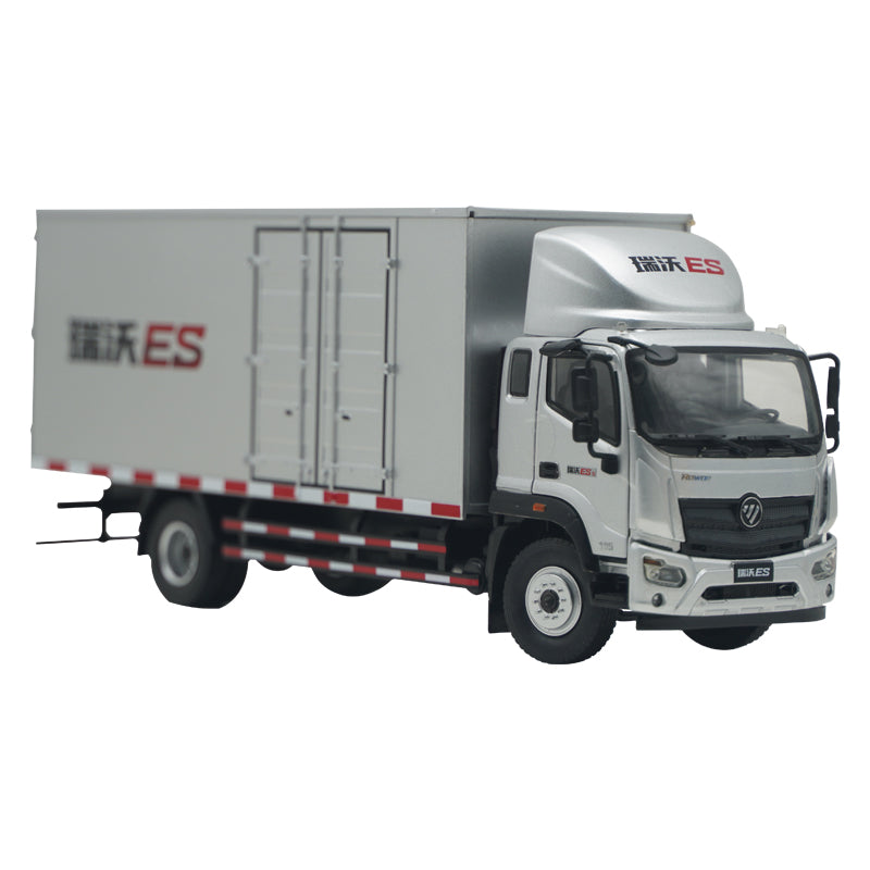 Original factory 1:32 Fukuda Rowor ES Diecast container light truck model for gift, collection