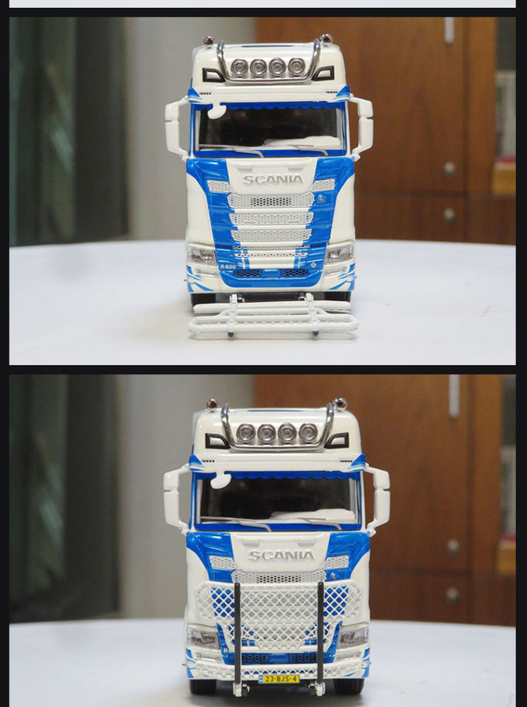 1:64 GCD Scania S730 heavy truck tractor model alloy engineering truck model for goft, toys 1:64 GCD Scania S730 heavy truck tractor model alloy engineering truck model for goft, toys