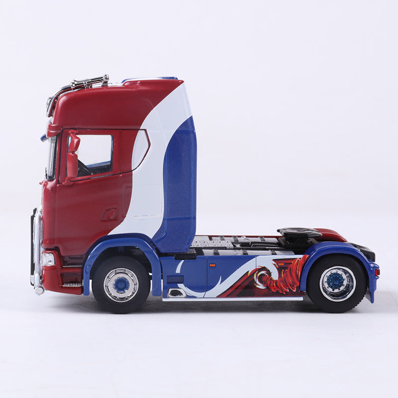 1:64 GCD Scania S730 heavy truck tractor model alloy engineering truck model for goft, toys 1:64 GCD Scania S730 heavy truck tractor model alloy engineering truck model for goft, toys