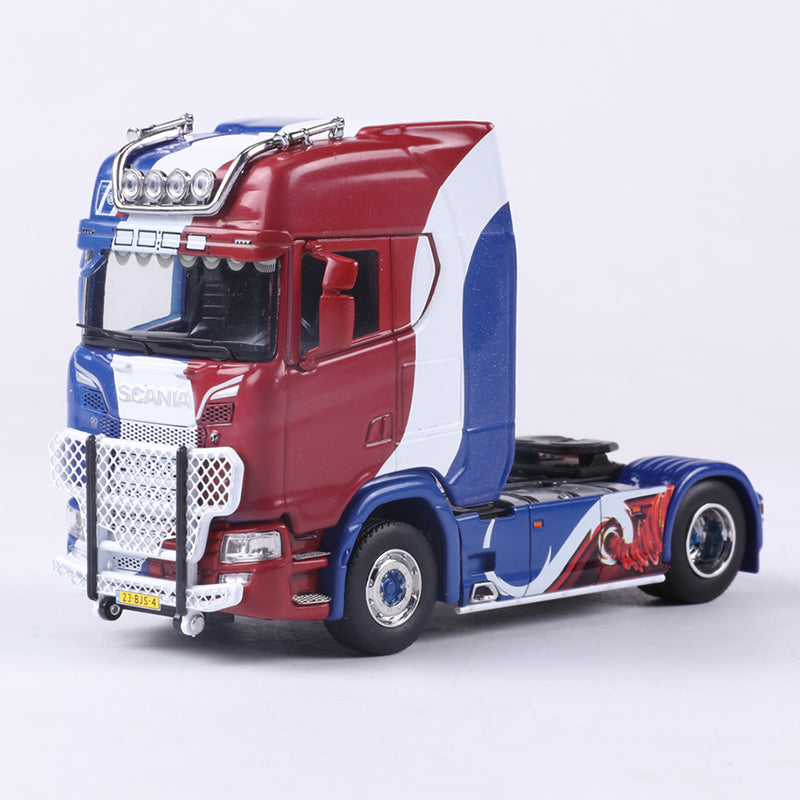 1:64 GCD Scania S730 heavy truck tractor model alloy engineering truck model for goft, toys 1:64 GCD Scania S730 heavy truck tractor model alloy engineering truck model for goft, toys