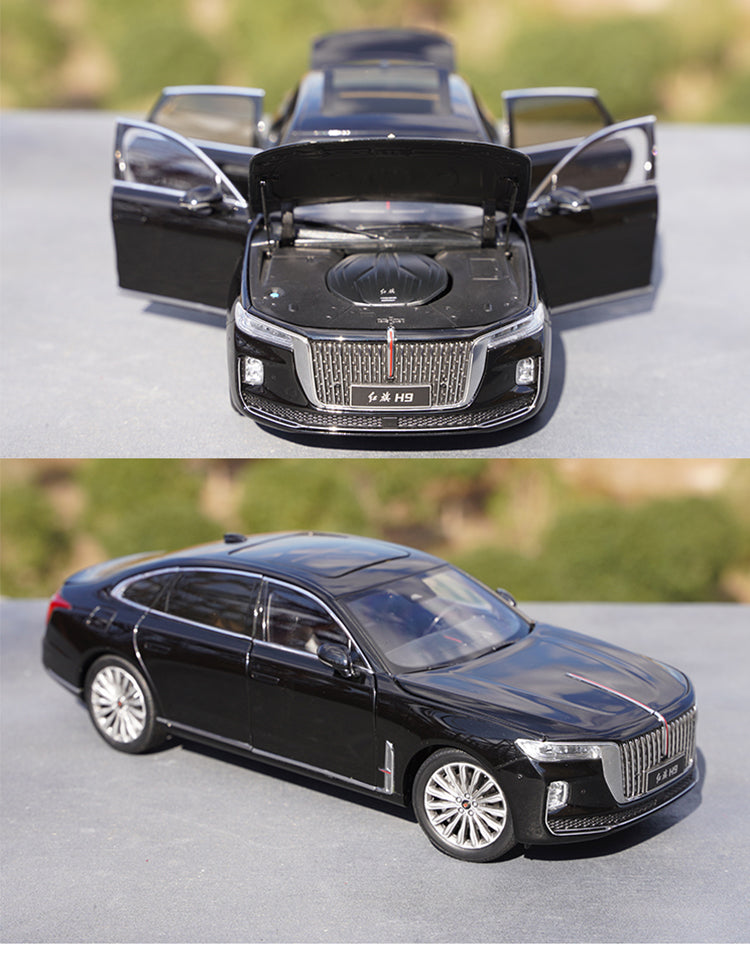 Original factory 1:18 century Dragon FAW Red flag Hongqi H9 diecast parade alloy car model for gift, collection Original factory 1:18 century Dragon FAW Red flag Hongqi H9 diecast parade alloy car model for gift, collection