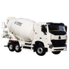 Authentic 1:24 Sinotruk HOWO A7 diecast concrete mixer truck models metal cement agitating lorry model for gift