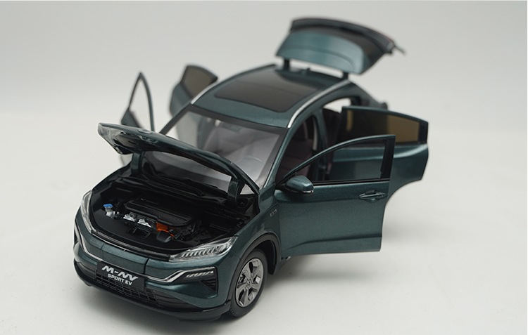 Original factory 1:18 Dongfeng Honda M-NV  pure electric diecast scale alloy simulation car model for gift, collection Original factory 1:18 Dongfeng Honda M-NV  pure electric diecast scale alloy simulation car model for gift, collection