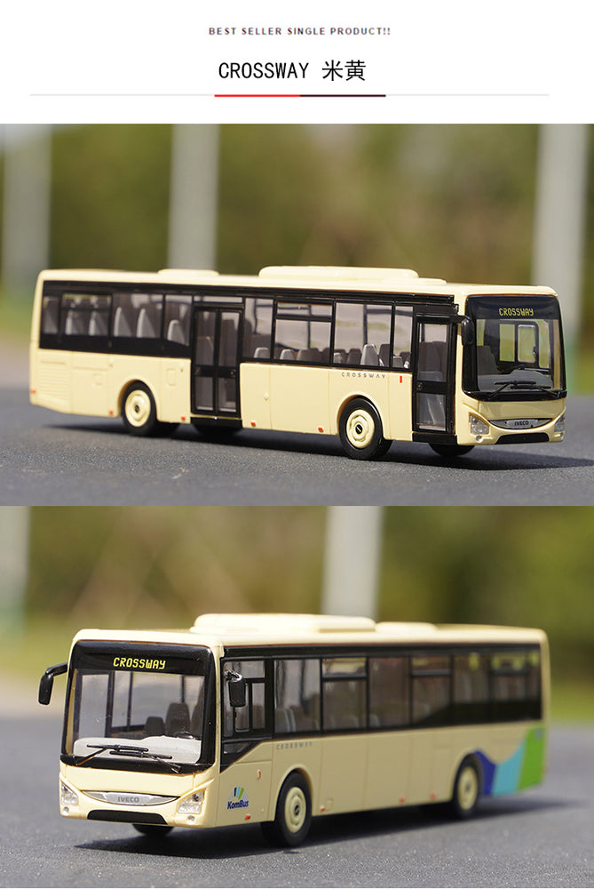 Original factory best sale 1:87 NOREV IVECO CROSSWAY URBANWAY BUS model for gift, toys Original factory best sale 1:87 NOREV IVECO CROSSWAY URBANWAY BUS model for gift, toys