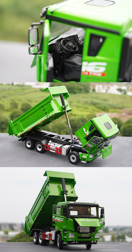 Original factory 1:24 FAW Qingdao Jiefang JH6 Diecast Dump truck model alloy slug truck vehicle models for gift, toy Original factory 1:24 FAW Qingdao Jiefang JH6 Diecast Dump truck model alloy slug truck vehicle models for gift, toy