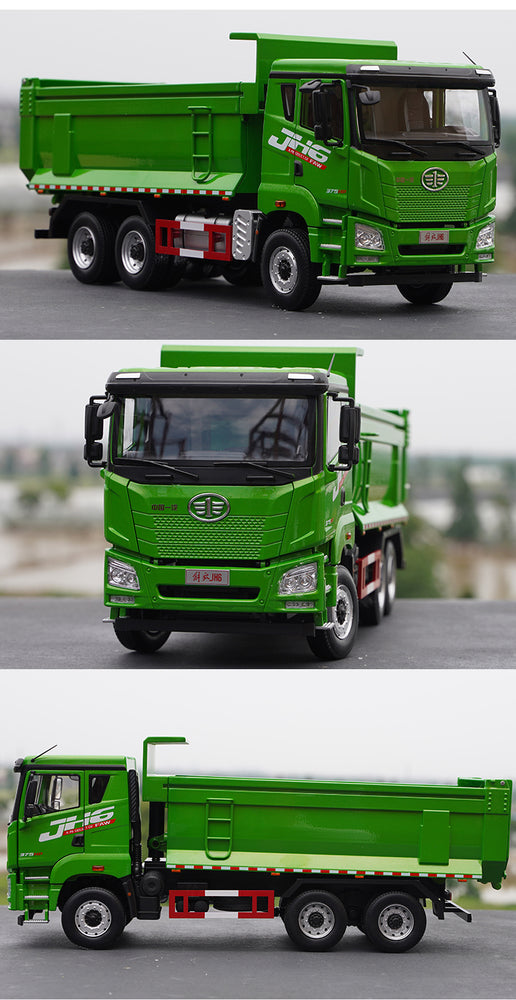 Original factory 1:24 FAW Qingdao Jiefang JH6 Diecast Dump truck model alloy slug truck vehicle models for gift, toy Original factory 1:24 FAW Qingdao Jiefang JH6 Diecast Dump truck model alloy slug truck vehicle models for gift, toy