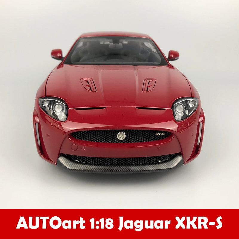 Classic rare Autoart 1/18 Jaguar Xkr-s French Racing diecast car model Classic rare Autoart 1/18 Jaguar Xkr-s French Racing diecast car model