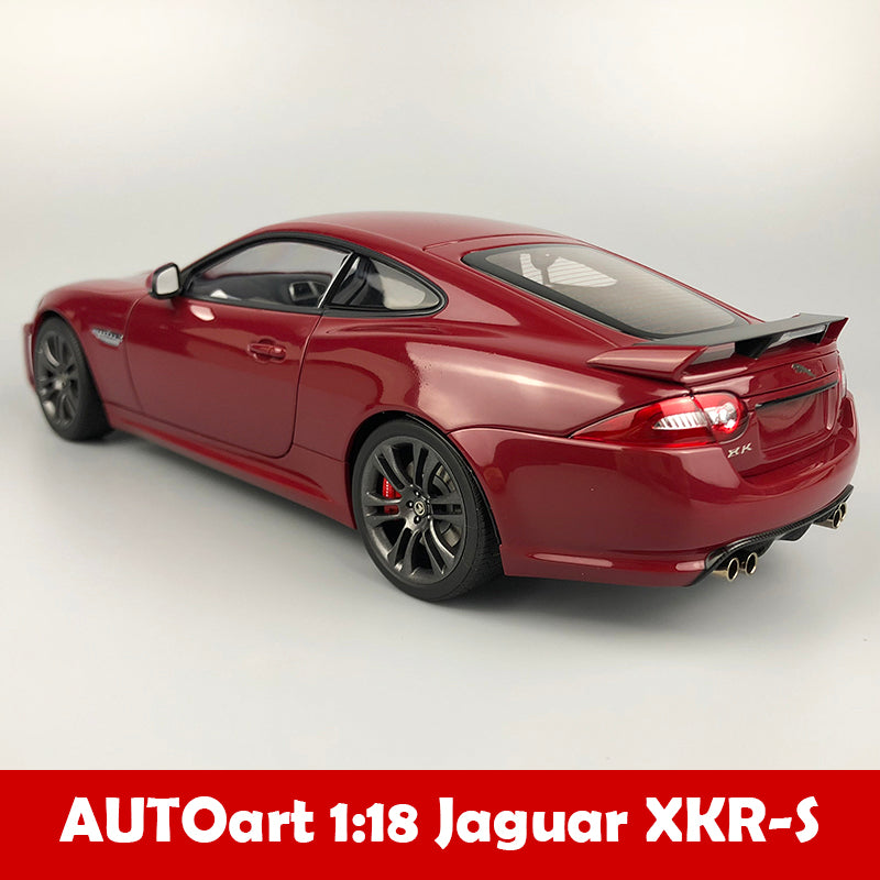 Classic rare Autoart 1/18 Jaguar Xkr-s French Racing diecast car model Classic rare Autoart 1/18 Jaguar Xkr-s French Racing diecast car model