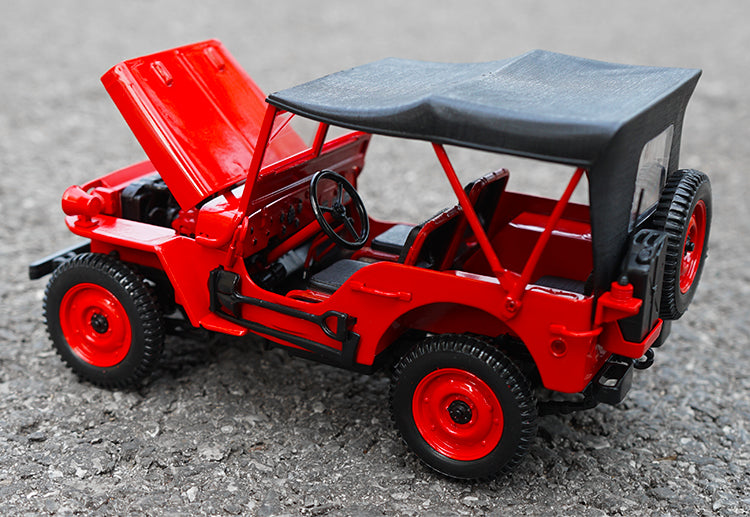 Original factory high quality NOREV 1:18 Jeep Willis 1924 zinc alloy metal diecast car model for gift, collection Original factory high quality NOREV 1:18 Jeep Willis 1924 zinc alloy metal diecast car model for gift, collection