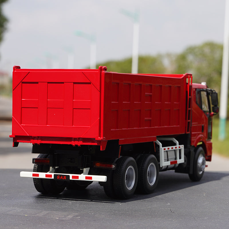 Original factory 1:24 FAW Jiefang J6 diecast dump truck engineering alloy simulation truck model for gift, collection Original factory 1:24 FAW Jiefang J6 diecast dump truck engineering alloy simulation truck model for gift, collection