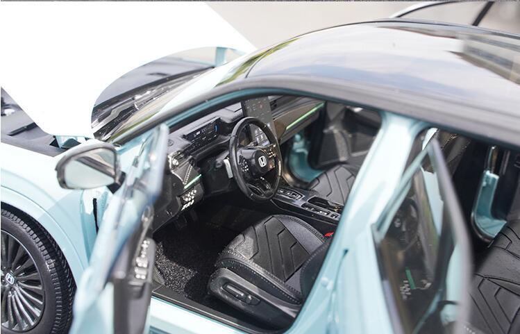 Original factory 1:18 Gac Honda Jipai diecast car model e:NP1 scale alloy car model with lighting function Original factory 1:18 Gac Honda Jipai diecast car model e:NP1 scale alloy car model with lighting function