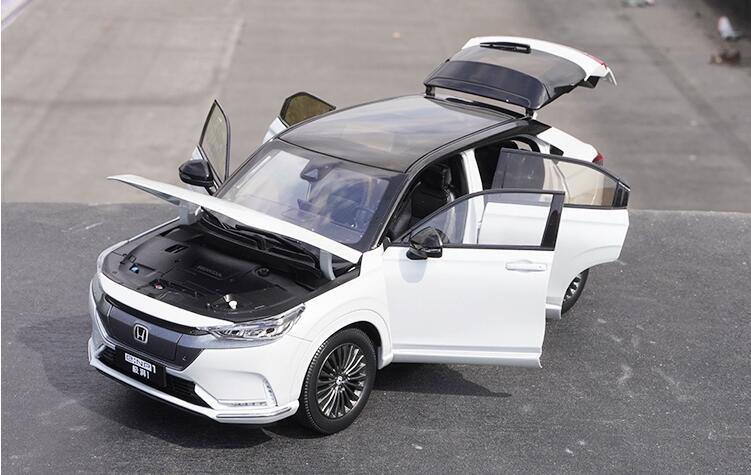 Original factory 1:18 Gac Honda Jipai diecast car model e:NP1 scale alloy car model with lighting function Original factory 1:18 Gac Honda Jipai diecast car model e:NP1 scale alloy car model with lighting function
