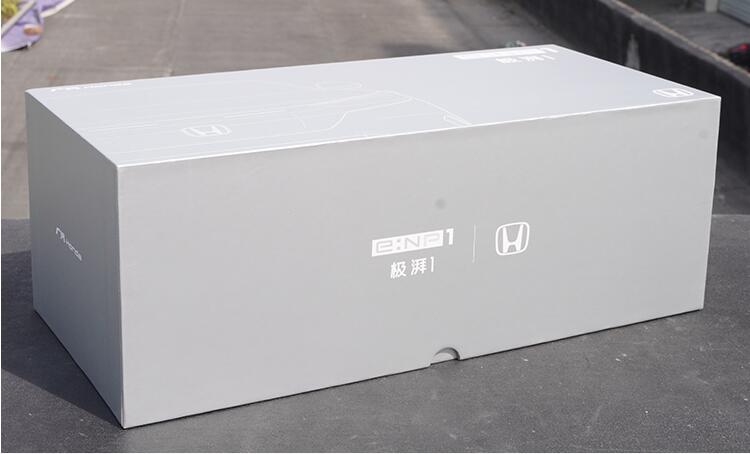 Original factory 1:18 Gac Honda Jipai diecast car model e:NP1 scale alloy car model with lighting function Original factory 1:18 Gac Honda Jipai diecast car model e:NP1 scale alloy car model with lighting function