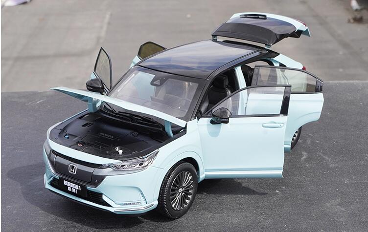 Original factory 1:18 Gac Honda Jipai diecast car model e:NP1 scale alloy car model with lighting function Original factory 1:18 Gac Honda Jipai diecast car model e:NP1 scale alloy car model with lighting function