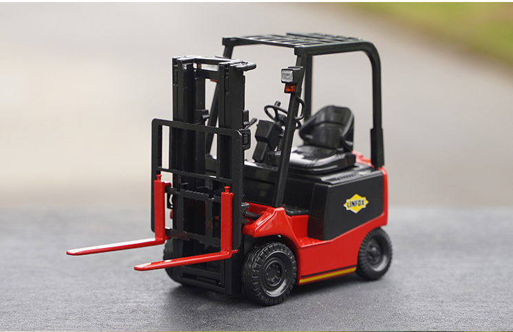 Original factory 1:24 Lizhiyou DHL forklift LINFOX warehouse logistics supply chain Diecast forklift truck model for toy, collection Original factory 1:24 Lizhiyou DHL forklift LINFOX warehouse logistics supply chain Diecast forklift truck model for toy, collection