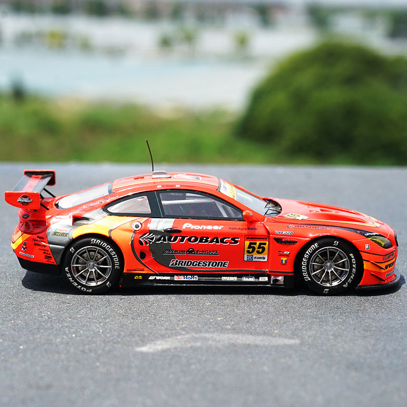 1:43 minichamp BMW M6 GT3 rally car Safari Force resin simulation car toy model 1:43 minichamp BMW M6 GT3 rally car Safari Force resin simulation car toy model