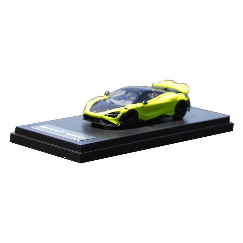 1:64 LCD McLaren 765 LT alloy car model McLaren diecast scale racing car model for gift, collection