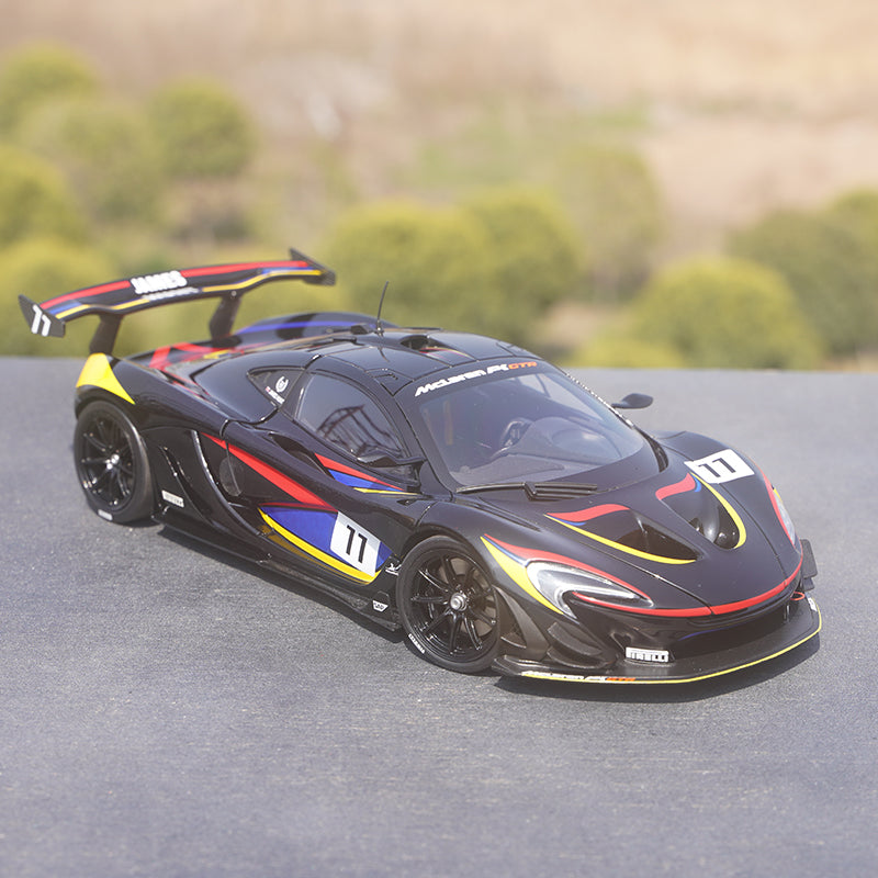 1:18 AR Amost real McLaren P1 GTR James Hunt 40TH diecast alloy car model for gift, collection 1:18 AR Amost real McLaren P1 GTR James Hunt 40TH diecast alloy car model for gift, collection