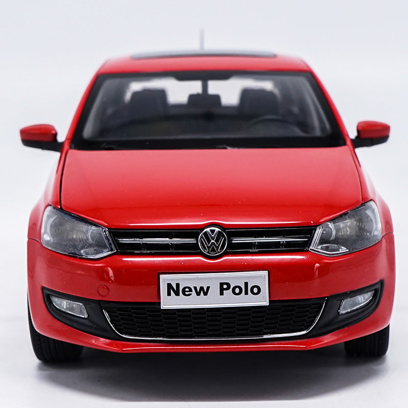 Original Authorized Authentic alloy 1:18 Volkswagen New Polo 2013 red scale model miniature Diecast Classic toy Car Model for gift, collection Original Authorized Authentic alloy 1:18 Volkswagen New Polo 2013 red scale model miniature Diecast Classic toy Car Model for gift, collection