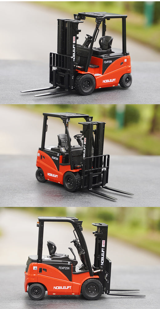 Original factory 1:25 NOBLELIFT diecast engineering truck model alloy forklift truck model for gift, collection Original factory 1:25 NOBLELIFT diecast engineering truck model alloy forklift truck model for gift, collection