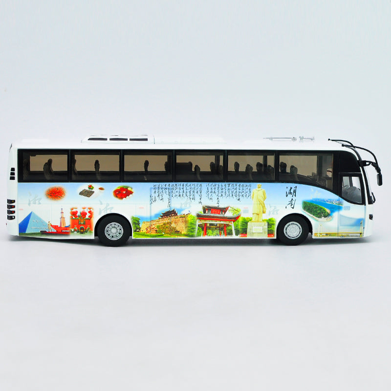 1:42/1:43 Volvo 9300 silver diecast bus models 1:42/1:43 Volvo 9300 silver diecast bus models