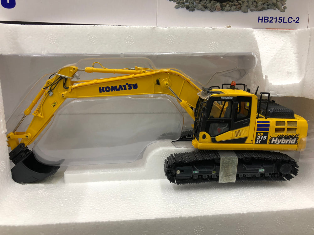 UH 8095 Komatsu 1:50 HB215LC-2 Diecast Komatsu Hybrid Tracked Excavator scale model Engineering Vehicle model UH 8095 Komatsu 1:50 HB215LC-2 Diecast Komatsu Hybrid Tracked Excavator scale model Engineering Vehicle model