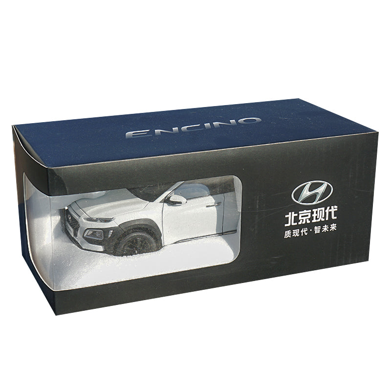 Original 1/18 Dealer Edition Hyundai Encino (White) SUV Diecast Car Model with small gift Original 1/18 Dealer Edition Hyundai Encino (White) SUV Diecast Car Model with small gift