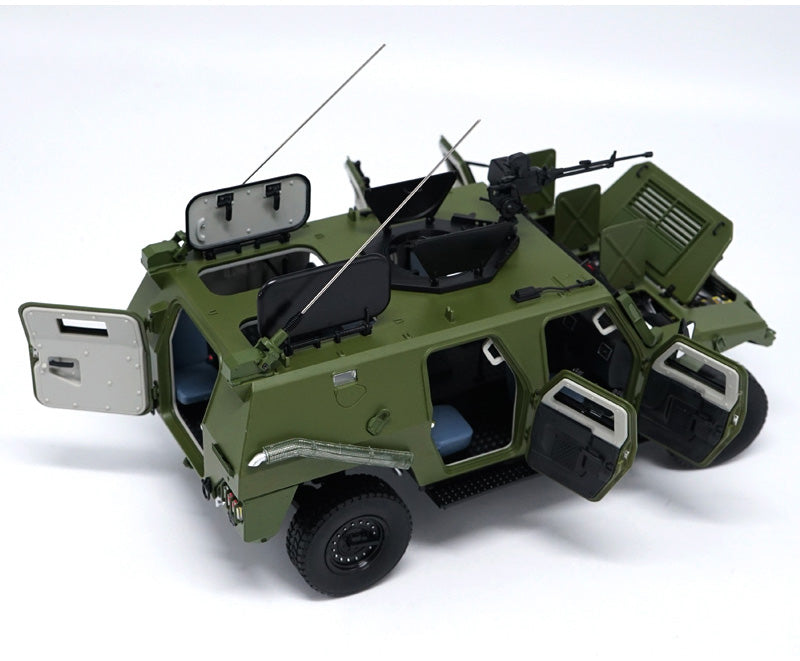 Original 1:18 Dongfeng New Warrior Off-road Armored Vehicles Alloy 70th anniversary parade military armored car models for gift, collection Original 1:18 Dongfeng New Warrior Off-road Armored Vehicles Alloy 70th anniversary parade military armored car models for gift, collection