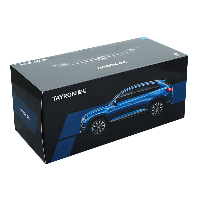 Original 1/18 FAW-Volkswagen TAYRON SUV Zinc Alloy Car model With small gift Original 1/18 FAW-Volkswagen TAYRON SUV Zinc Alloy Car model With small gift