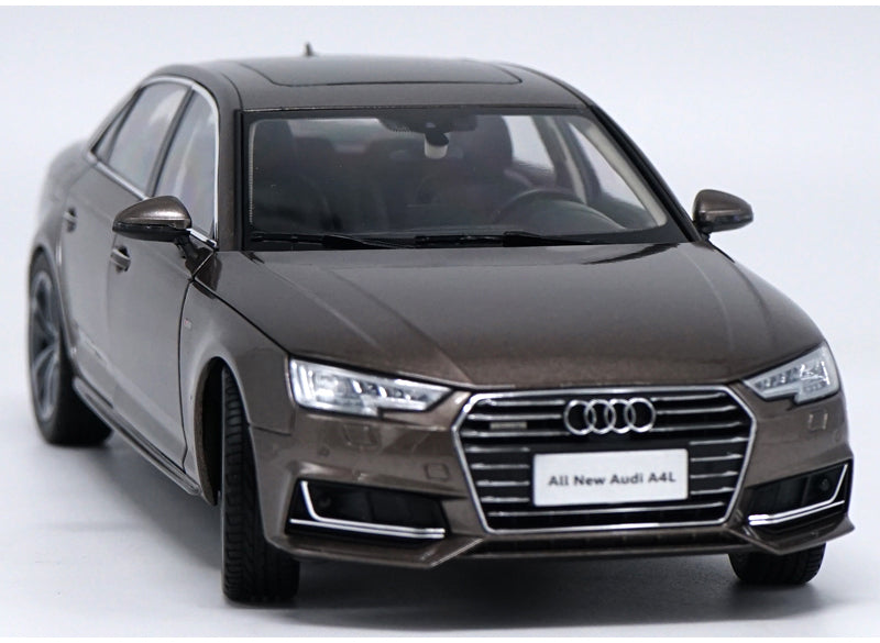 Original Authorized Authentic 1:18 Audi A4L 2017 Diecast Model Alloy Toy Car Miniature for christmas/Birthday gift, collection Original Authorized Authentic 1:18 Audi A4L 2017 Diecast Model Alloy Toy Car Miniature for christmas/Birthday gift, collection