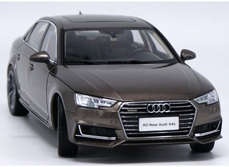 Original Authorized Authentic 1:18 Audi A4L 2017 Diecast Model Alloy Toy Car Miniature for christmas/Birthday gift, collection