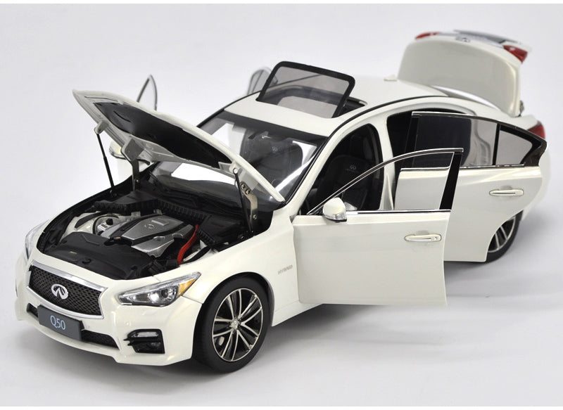 Original Authorized Authentic 1:18 Infiniti Q50S classic toy car model for christmas/Birthday gift, collection Original Authorized Authentic 1:18 Infiniti Q50S classic toy car model for christmas/Birthday gift, collection