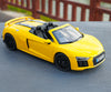 Original Authorized Authentic 1/18 Scale Audi R8 V10 plus NEW R8 Diecast roadster Car Model for birthday/christmas gift,collection Original Authorized Authentic 1/18 Scale Audi R8 V10 plus NEW R8 Diecast roadster Car Model for birthday/christmas gift,collection