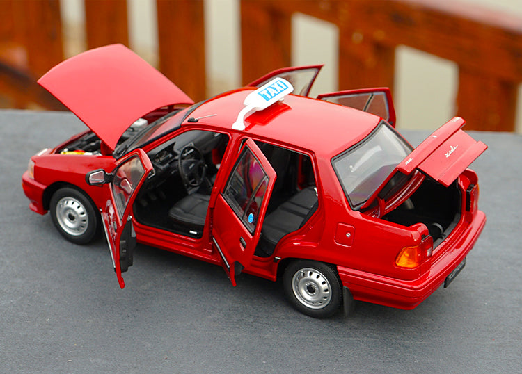 Original Authorized Authentic 1:18 Yiqi Chinese Tianjin Xiali TJ7100 Hatchback Toy Car Miniature for christmas/Birthday gift, collection Original Authorized Authentic 1:18 Yiqi Chinese Tianjin Xiali TJ7100 Hatchback Toy Car Miniature for christmas/Birthday gift, collection